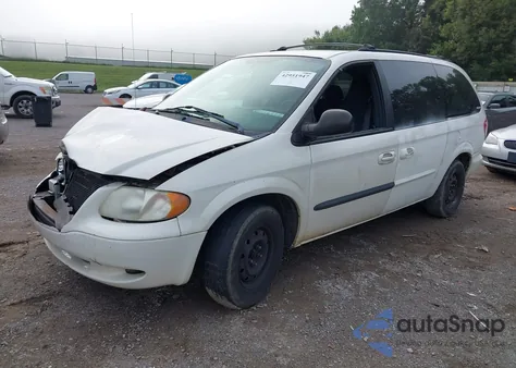 2003 Dodge Grand Caravan Sport from USA, damaged, VIN 2D4GP44383R168939
